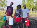 seniors summer volunteers garden may 